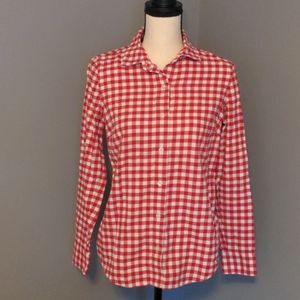 Red checkered flannel